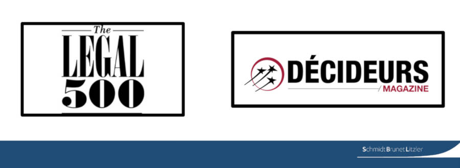 Notre département fiscal classé dans Legal 500 et le Guide Décideurs