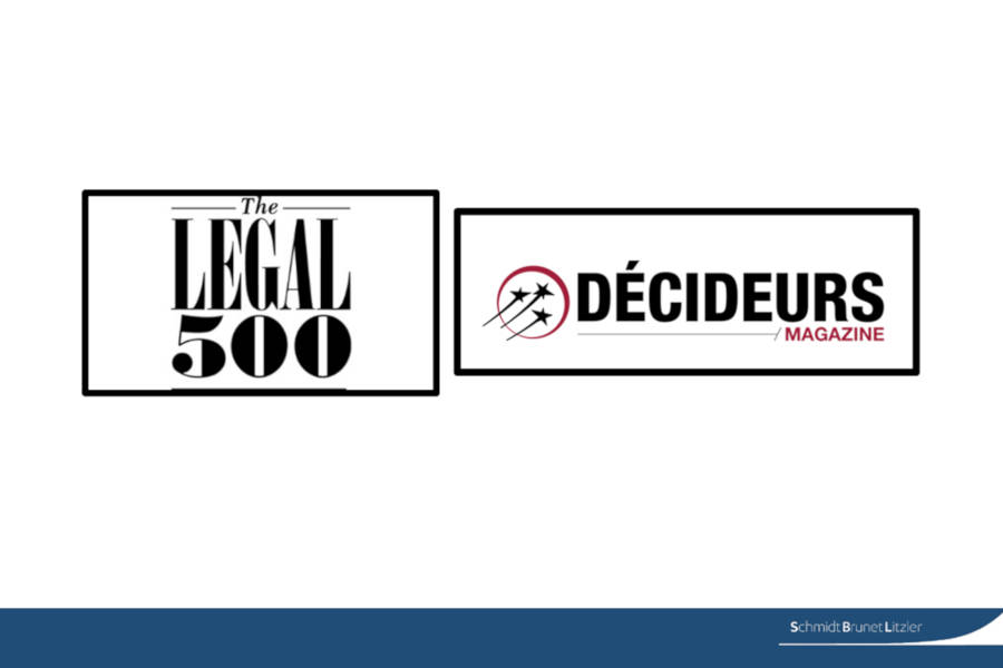 Notre département fiscal classé dans Legal 500 et le Guide Décideurs